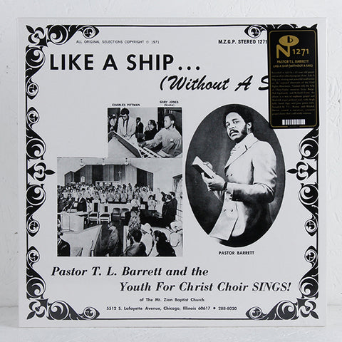 Pastor T. L. Barrett And The Youth For Christ Choir ‎– Like A Ship