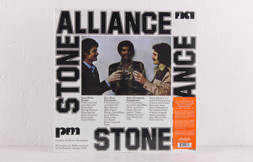 Stone Alliance ‎– Stone Alliance (Now-Again records version) – Vinyl LP ...